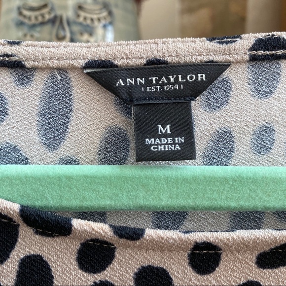 Animal Print Blouse with Tie - Picture 3 of 4